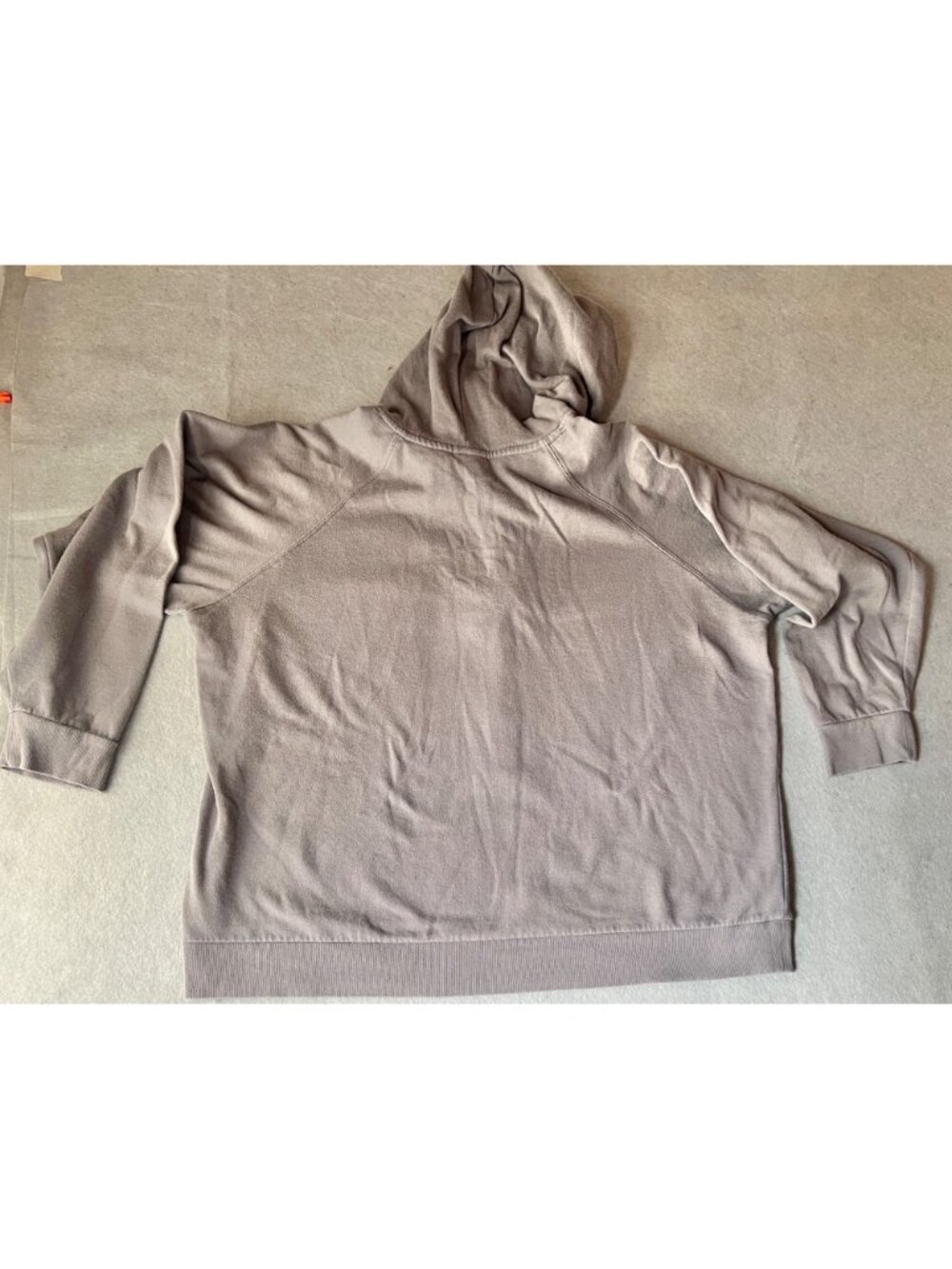 Torrid Hoodie Women's 4X Gray Glam Drawstring Ribbed Cuffs Bottom Band Gorp Core - Picture 5 of 13